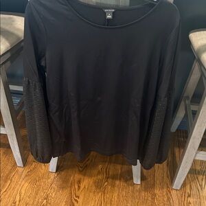 Ann Taylor Elegant Black Top